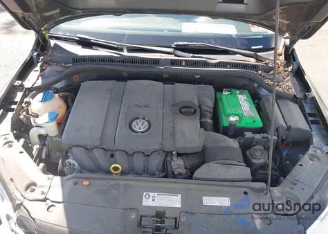 2013 Volkswagen Jetta 2.5L Se из США, поврежденный, VIN 3VWDP7AJXDM450025